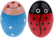 CoudarTitie Wooden Handshake Egg Percussion Toy
