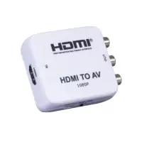 在飛比找momo購物網優惠-【伽利略】HDMI TO AV轉接頭
