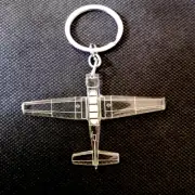 KEY TAG Creative Perspex Aircraft Key Chain