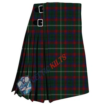 Scottish Clan County Mayo Tartan Kilt – Custom Size Traditional Kilt For men