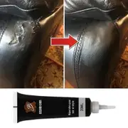 20ml Car Care Kit Liquid Leather Skin Refurbish Repair Tool Auto Seat Sofa Coats Holes Scratch Cracks Restoration Black For Car 01 White