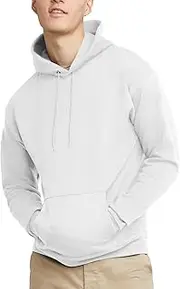 [Hanes] Men's Pullover EcoSmart Fleece Hooded Sweatshirt