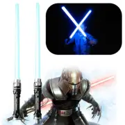 Sword Toys LED Flashing Cos Lightsaber For Star Wars Weapons Double Sabers Light
