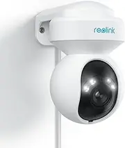 REOLINK E1 Outdoor Camera - 4K PTZ Home Security System, PoE IP Cam with 3X Optical Zoom & Auto Tracking, 355° Pan & 50° Tilt, Color Night Vision, Human/Vehicle/Pet Detection, 2 Way Talk