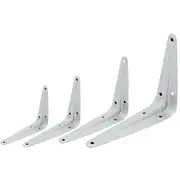 300 x 355mm L Shape Right Angle Bracket Corner Brace Joint Wall Shelf Support
