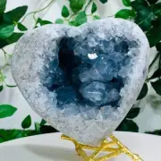 2269g Natural Blue Celestite Crystal Geode Quartz Cluster Mineral Specimen Reiki