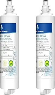 [Sweetums Signatures] Refrigerator WaterFilter Replacement for Fisher & Paykel 847200 847200-2 847200-WF Water Filter (2 Pack)