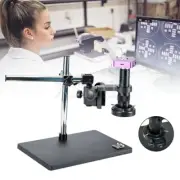 Digital Microscope 51MP Microscope Camera 180X C Mount Len For CPU Watch Repair