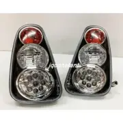 Crystal LED Tail Lights Rear Lamps BLACK 2001-2005 MINI ONE COOPER R50 R53