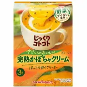 Instant Soup Rich Kabocha Cream Potage Soup 3 Servings Squash Japanese Pumpkin