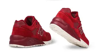 @ A - li 269 NEW BALANCE MRT580BR 經典紅 配色 麂皮網布 男女款 休閒跑鞋