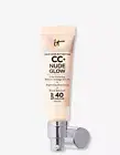 It Cosmetics CC+ Nude Glow Skin Tint SPF40, FAIR LIGHT, 1.08 fl oz, EXP: 02/24