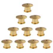 locking clasp backs 10 Locking Pin Backs Clasp Pin Keepers for Displaying Badge