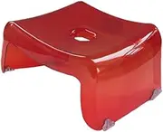GLEAVI 1Pc Low Foot Stool for Non Slip Step Stool Bathing Foot Bench for Shoe Changing Heightening Bathroom Supply