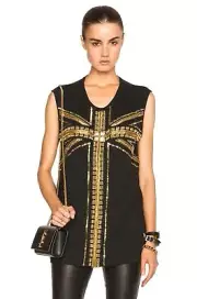BNWT SASS & BIDE 'Life & Colour' Embellished Runway Tank Top - Size XS - $690