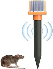 Snake Repellent Outdoor, Snake Repellent Solar Powered, 6 Mode Solar Dog Repeller, Solar Repeller Equipment - Automatic Lighting Repeller for Lawn and Garden