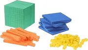 Veemoon 1 Set Math Counting Cube Educational for Early Learning Counting Blocks for Preschool Learning Develops Logical Thinking and Color Recognition