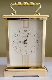 New Vintage Seth Thomas Carriage Clock Model 242 "Cherish"