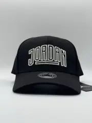 Air Jordan Adjustable Black Cap, Hat OSFM NEW