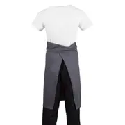 Whites Regular Bistro Apron Charcoal - 1000x700mm 39.4x27.5"
