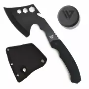Wilora Hatchet with Rubberized Non-Slip Handle & Axe Sharpening Stone