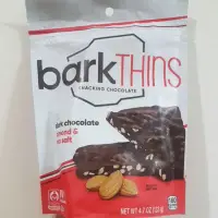在飛比找蝦皮購物優惠-全新 新包裝 BARKTHINS 海鹽杏仁巧克力 DARK 