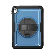 MCC Shockproof iPad mini 6 2021 6th Gen Rotate Hand Strap Colour PC Case Cover Apple mini6 [Navy]