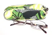 VERA BRADLEY VB MIRANDA VVB PURPLE AUTHENTIC EYEGLASSES YOUTH 48-16-130 W/ CASE