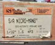 33# STOODY Self Shielded Welding Wire Hardfacing NICRO-MANG 1/16" .062 open arc