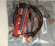 VER007S (12 PACK) PCI-E Riser Card 1x to 16x Extender USB3.0 Cable 15pin