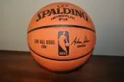 Spalding Never Flat Game Ball Series NBA GAME BASKETBALL SIZE 28.5"