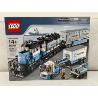 在飛比找蝦皮購物優惠-全新未拆現貨 LEGO 樂高 10219 馬士基火車「高雄屏