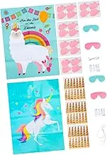Photo Decal Game Poster Alpaca Game Sticker Game Sticker Game Decals Pin The Tail