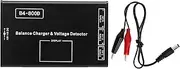 Battery Lithium Lipo Balance Charger Aluminum Alloy Voltage Display 2‑4S Black