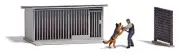 HO Scale Accessories - 7969 - Action Set - Police Dog training