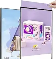 10mm LED Light Box, Advertising Display Frame - Wall-Mounted/Vertical, Bright & Lasting (Eye-Catch), Tempered Glass: No Yellowing + Deformation, Restaurants, Shop,80 * 120cm,Black