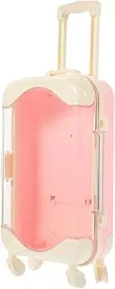 [KONTONTY] Miniature Suitcase Storage Case for Travel Case for Role Play Birthday Present for Develops Creativity Cognitive Skills