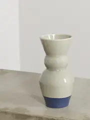 [MARLOE MARLOE] MARLOE MARLOE - + Net Sustain Lucie Glazed Ceramic Vase - Gray - One size One size Gray