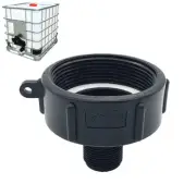 1Pc IBC Water Tank Reducing Adapter Durable S60 to 3/4'' Fine Thread Connector