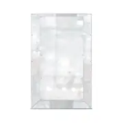 Acrylic Display Case for 400% 1000% Bearbrick Figure Storage Box Dust Proof Glue Free