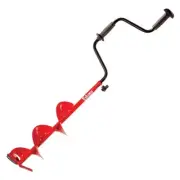 NEW Eskimo Dual-flat Blade Hand Auger 7 in HD08 Ice Fishing 7" Walleye Pike 2 pc