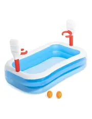 [Bestway] Inflatable Basketball Play Pool 40in x 2.51m x 1.68m