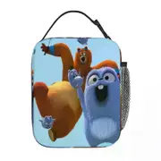 c458 Grizzy And The Lemmings Lunch Bags Insulated Lunch Tote Portable Bento Box Resuable Picnic Bags for Woman Work Kids School k458