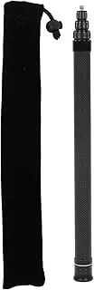 59in Extension Selfie Stick - Lightweight Carbon Fiber and Aluminium Alloy, Non Slip Handle, Hiding Pole Design, and Sturdy, Easy to Use, for Insta360X3, ONE RS, GO 2,