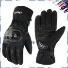 Motorbike Winter Gloves Full Finger Gloves Warm Waterproof Touch Screen Armour