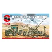 Airfix A02314V Bofors Gun & Tractor 1:76 Scale Kit