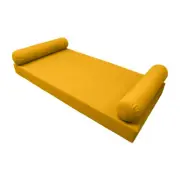 |SLIPCOVER ONLY|S5 Daybed Mattress Bolster Pillow Cover Knife Edge Full AD108
