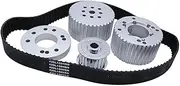 Belt Drive Pulley Kit Replacement Crankshaft Pulley Compatible For Chrysler Big Block 383 440 Engines Repair Parts Sturdy Lightweight
