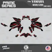 Graphics Kit for YAMAHA MT-09 and FZ-09 (2021-2023) Prime - RED