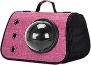 Cat Transport Carrier - Travel Transport Puppy Carrier Breathable Bag,Foldable Portable Carrying Case with Window, Pet Supplies for Outdoor Camping Hiking